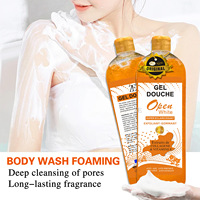 Gel Douche Éclaircissant En Gros, Gommage Exfoliant Hydratant et Nourrissant pour le Corps, Crème de Douche Rafraîchissante