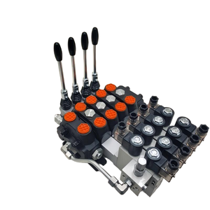 Válvula de Control Direccional Seccional Electrohidráulica Huamao de 4 Bobinas, Distribuidor Hidráulico de 15 kg, Origen Shandong - Product Image 1