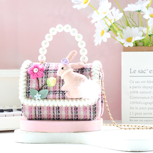 Dibujos animados lindo bebé niñas monedero bolsos de hombro conejo decoración niños <span class=keywords><strong>bandolera</strong></span> - Product Image 3