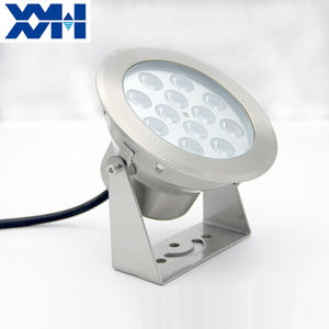 Lumière LED sous-marine flottante pour piscine, paysage extérieur, IP68, étanche, acier inoxydable, 24V, 12V, 3000K, RGB, RGBW, DMX512 - Product Image 3