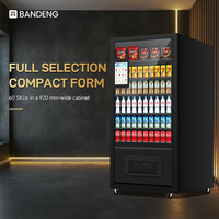 BANDENG 6610SS 10T - Gabinete Expendedor con Resorte Helicoidal, Rango de Potencia de 10W a 490W, con Pantalla Táctil para Selección de Productos