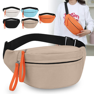Sac de poitrine tendance pour <span class=keywords><strong>femme</strong></span> 2026, grande capacité, simple et stylé, sac bandoulière croisé, sac <span class=keywords><strong>banane</strong></span> pour téléphone, idéal pour les activités sportives en extérieur et les étudiants - Product Image 1