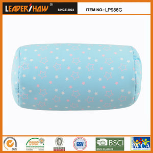 Oreiller en rouleau cylindrique confortable microbilles gelée haricot lit Tube coussin <span class=keywords><strong>tête</strong></span> dos soutien granulés oreiller - Product Image 5