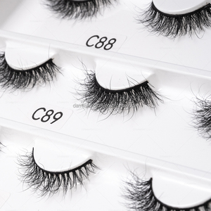 <span class=keywords><strong>Les</strong></span> <span class=keywords><strong>plus</strong></span> populaires bande de cils aspect naturel pleine bande de cils paquet de Logo personnalisé Volume bande de cils en gros - Product Image 3