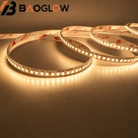 Lampu LED Strip SMD2835 CRI Tinggi Ra98 Efisiensi Cahaya Tinggi DC24V 14W/M 3.85cm Dapat Dipotong 3000K 4000K 6500K Fleksibel untuk Penerangan Dalam Ruangan