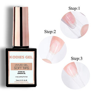 Pegamento para <span class=keywords><strong>uñas</strong></span> de gel suave de larga duración y fuerte, de marca privada, venta al por mayor, adhesivo para puntas de <span class=keywords><strong>uñas</strong></span>, - Product Image 3