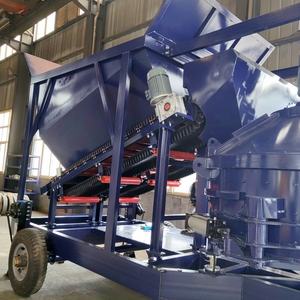 Kleine Vorgefertigte Mobile Betonmischanlage Elektrisch-Hydraulisch 25m3 Betonwerk - Product Image 6