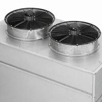Tour de refroidissement industrielle à circuit fermé en acier galvanisé avec double ventilateur et moteur à faible entretien pour le refroidissement CVC