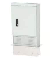 Armoire de distribution à fibre optique extérieure 144/288/576/1152 noyaux SC ODF utilisé pour le montage au sol de connexion croisée de réseau 5G