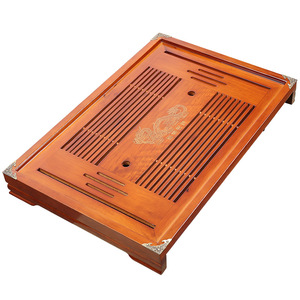 Solid Wood <b>Tea</b> Tray Drawer Drainage Kung Fu <b>Tea</b> <b>Set</b> Water Receiving Tray Flat Design Durable Afternoon <b>Tea</b> Use - Product Image 5