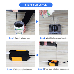 High Quality Grey Thermal Conductive Silicone Potting <b>Adhesive</b> Two-component Electronics Sealant for LED Power Woodworking - Product Image 6