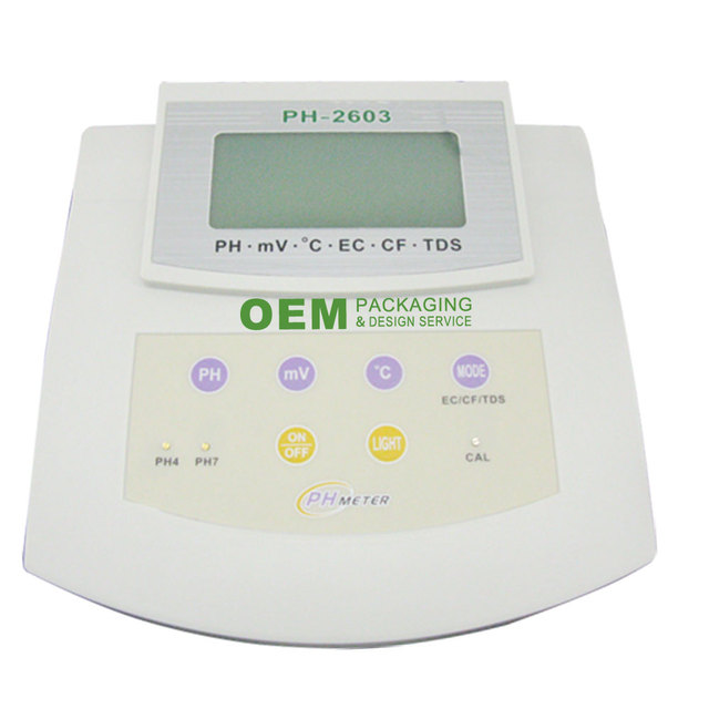 PH-2603 Benchtop pH Meter ORP Controller with TDS/Temp Measurement 0.01pH Accuracy 0.01 Resolution OEM Customizable