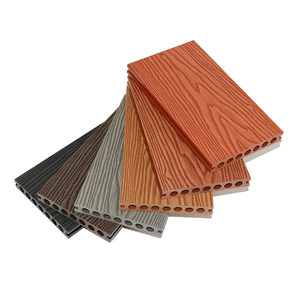 Thân Thiện Với Môi Trường Không Thấm Nước Bằng Gỗ Nhựa <span class=keywords><strong>Composite</strong></span> Sàn OEM Ngoài Trời Ánh Sáng Màu Xám Coextrusion Wpc Decking - Product Image 6