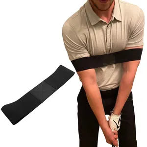 Golf Swing Training Aid Custom Swing Correcting Arm Band Trainer Smooth Swing Correcting Tools for Golf Beginner