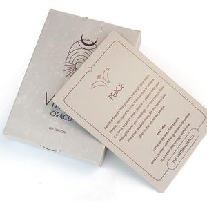 ราคาโรงงาน ไพ่ทาโรต์พิมพ์ลายตามสั่ง ไพ่ทำนายดวงชะตาส่วนบุคคล ทนทานและเป็นมิตรกับสิ่งแวดล้อม พร้อมคู่มือ ขายส่ง - Product Image 2