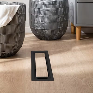 4 "x10" Kim Loại tầng Vent HVAC <span class=keywords><strong>Air</strong></span> Outlet có thể tháo rời Flush núi tầng đăng ký - Product Image 3