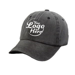 Wholesale <b>Waterproof</b> Vintage Washed Sporty Snapback Hats Custom Cowboy & Baseball <b>Caps</b> for Unisex Adults - Product Image 2