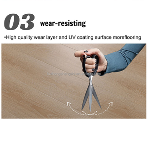 Precio <span class=keywords><strong>de</strong></span> Fábrica, Piso Laminado Antideslizante, Alfombra <span class=keywords><strong>de</strong></span> Plástico con Diseño <span class=keywords><strong>de</strong></span> Madera, Piso SPC Impermeable, Lámina <span class=keywords><strong>de</strong></span> Vinilo LVP - Product Image 5