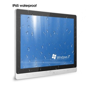 Mới tùy chỉnh 17 "mở khung LCD cảm ứng màn hình với màn hình 450nits công nghiệp cảm ứng không quạt Panel PC J1900 2 LAN - Product Image 2