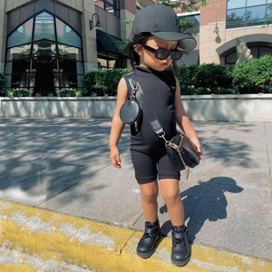 Ropa Infantil al por Mayor 2022, Conjuntos de Ropa para Niños, Shorts para Niñas, Ropa de Verano sin Mangas para Niños - Product Image 5