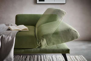 Sofá <span class=keywords><strong>Cama</strong></span> Convertible 2 en 1 de Tela Acolchada con Respaldo Ajustable para Sala de Estar y Habitación de Invitados - Product Image 6