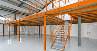 Plateforme en structure d'acier Q235 pour usage industriel