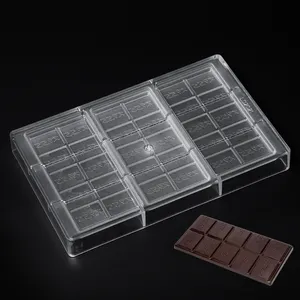 独特的3D定制聚碳酸酯巧克力模具流行棒棒糖塑料饼干糖果巧克力模具