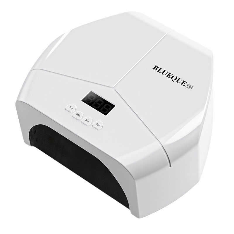 High-Power 72-LED UV Nail Lamp Quick-Dry Professional Home Use Nail Phototherapy Machine with Metal Base Plate Model L8