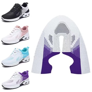 Factory <span class=keywords><strong>Outlet</strong></span> Men's Fly Knitting Casual Shoe Upper Malla transpirable y ligera Lavable y Mix-Color - Product Image 2