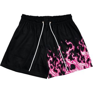 Pantalones Cortos Deportivos Personalizados para Hombre, con Estampado Gráfico de Baloncesto, Secado Rápido, Cintura con Cordón, Sublimación - Product Image 2