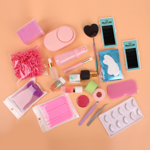 Profissional Lash Eyelash Extension <strong>Kit</strong> for Beginners Eyelash Extension Tape Sensitive <strong>Kit</strong> Home Set with Box Package - Product Image 3