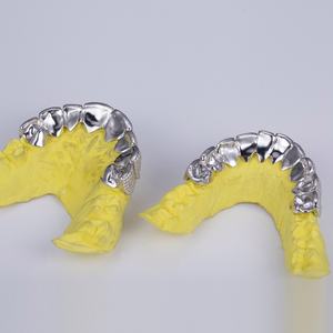 เครื่องประดับเมสซี่ แบบสั่งทำ ทอง 10K 14K 18K เงิน 925 กริลล์ซ ประดับเพชรโมอิสซาไนต์ - Product Image 6