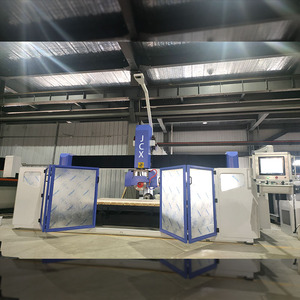Độ chính xác cao CNC 5 trục cầu thấy Máy cắt đá cho đá granit Đá Cẩm Thạch Bàn tấm jcx thương hiệu năng suất cao - Product Image 5