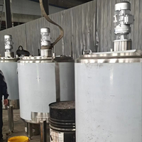 Agitateur de cuve de mélange en acier inoxydable 304/316L de haute qualité pour l'industrie des équipements de traitement chimique de poudre détergente