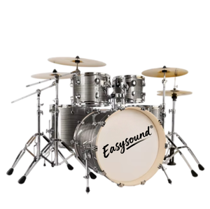 Trống Tùy Chỉnh đặt người lớn trẻ em chuyên nghiệp 5 trống 34 Cymbals người mới bắt đầu thực hành tại nhà mới - Product Image 3
