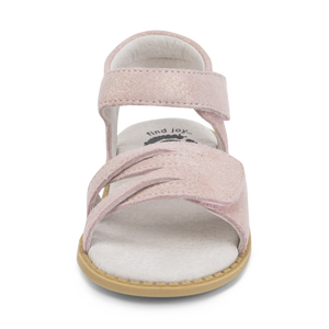 Chaussures plates Mary Jane en cuir respirant de qualité supérieure pour filles Livie Luca, couleur rose super, style princesse, décontractées, mignonnes, imprimées, pour l'été - Product Image 1