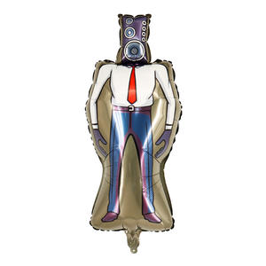 Toilet Man supervisa a las personas en una batalla con globos <span class=keywords><strong>para</strong></span> decoración de <span class=keywords><strong>fiestas</strong></span>. Los globos se utilizan <span class=keywords><strong>para</strong></span> la decoración de <span class=keywords><strong>fiestas</strong></span>. - Product Image 3