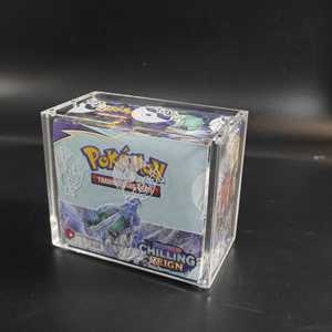 Wholesale Factory Acrylic <b>Clear</b> Magnetic <b>Display</b> Case Booster <b>Box</b> case and Collection Case for TCG - Product Image 1