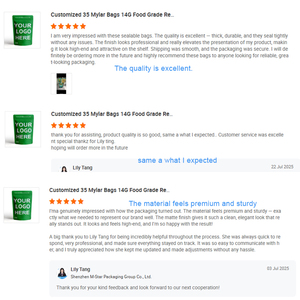 Bolsas de Mylar 3D Personalizadas con Cierre Hermético, Bolsas para Té <span class=keywords><strong>a</strong></span> Prueba de Olores, Bolsas Esmeriladas Personalizadas de 3.5 con Mi Logotipo para Snacks - Product Image 6