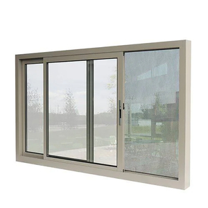 Finestre scorrevoli in alluminio a <span class=keywords><strong>doppia</strong></span> <span class=keywords><strong>anta</strong></span> Gaoming con modelli di zanzariere finestre in alluminio - Product Image 2