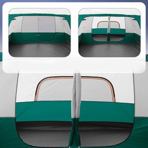 Modern Single Nylon Stain Resistant Solid Reliable Windproof Four-season Quick Automatic Opening Large Portable Outdoor Camping - Product Image 4
