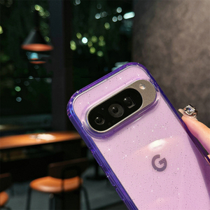 เคสโทรศัพท์กันกระแทกมีกากเพชรใส PC TPU สำหรับ <span class=keywords><strong>Google</strong></span> Pixel 9 Pro XL 9A 8กรอบแข็งเป็นประกาย - Product Image 4