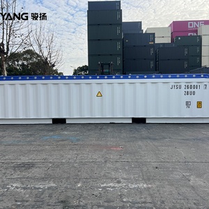 Conteneur maritime économique en acier Corten de haute qualité à prix abordable, 20 pieds, semi-hauteur, ouverture supérieure, capacité de 14,6 m³ - Product Image 6