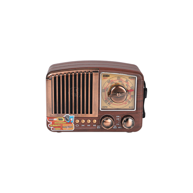 NS-3381BT Portable Multifunction High Sensitive Portable Sw Am Fm More Band Retro Classic Radio With Earphone Jack