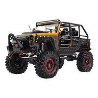 WLtoys 1:10 Rock Crawler 4WD Voiture RC Électrique avec Moteur Brossé 2.4GHz - Jouet d'escalade tout-terrain