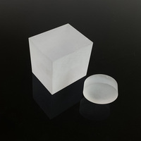 Blocs et carreaux de quartz poli dépoli haute précision 99,99 % personnalisés pour entreprises, haute transmittance, diverses tailles