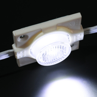 Module LED SMD 3535 2,8W étanche DC12V à éclairage périphérique, 56x12 °   Poutre pour caisson lumineux double face, certifiée CE et RoHS, garantie 5 ans