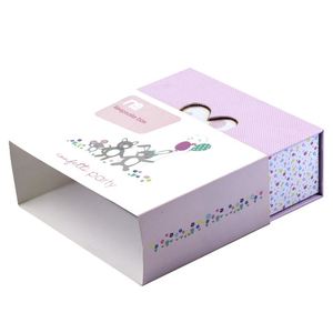 Custom Paper Cardboard Photo Storage Boxes Baby Shoe Packaging Box with PVC clear <b>Window</b> - Product Image 5