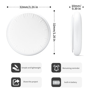 Tianjie GPS <span class=keywords><strong>Tracker</strong></span> Thông Minh Chống-Mất Nhắc Nhở Thiết Bị Vật Nuôi Túi Ví Bluetooth Cho Apple <span class=keywords><strong>Android</strong></span> Finder Không Khí Tag Theo Dõi Định Vị - Product Image 2