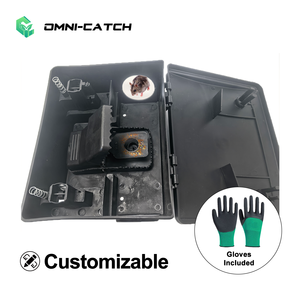 Kit Combinado de <span class=keywords><strong>Trampa</strong></span> <span class=keywords><strong>para</strong></span> <span class=keywords><strong>Ratones</strong></span>, Apto <span class=keywords><strong>para</strong></span> Bebés y Mascotas |   Dispositivo de Control de Plagas de Roedores Seguro <span class=keywords><strong>para</strong></span> Interiores y Exteriores - Product Image 1